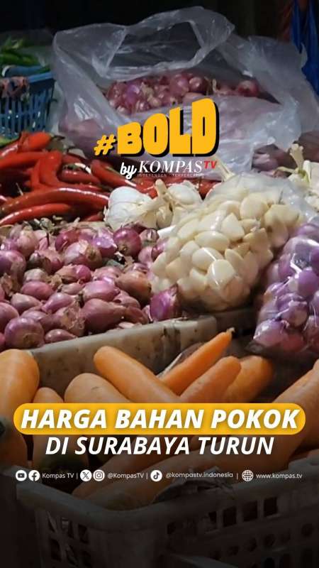 HARGA BAHAN POKOK DI SURABAYA TURUN