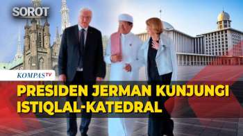 Didampingi Menag Nasaruddin, Presiden Jerman Jelajahi Istiqlal hingga Katedral