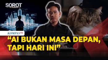 Sambil Elus Kucing, Wapres Gibran Bicara soal AI: Teknologi Tanpa Etika Itu Berbahaya