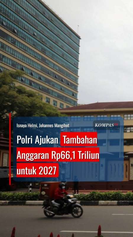 Polri Ajukan Tambahan Anggaran Rp66,1 Triliun untuk 2027