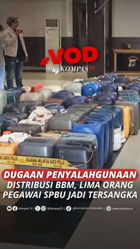 DUGAAN PENYALAHGUNAAN DISTRIBUSI BBM, LIMA ORANG PEGAWAI SPBU JADI TERSANGKA