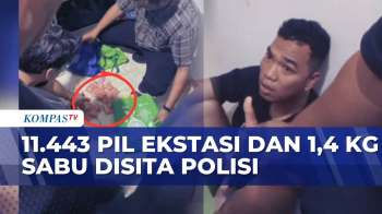 Polda Sumsel Ungkap Jaringan Narkoba Dengan Modus Pengiriman Barang, Sita 11.443 Ekstasi | BORGOL