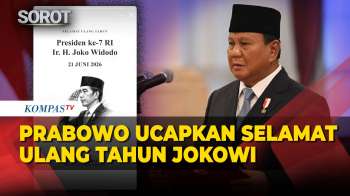 Presiden Prabowo Ucapkan Selamat Ulang Tahun Ke Jokowi