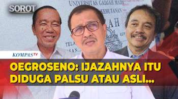 Eks Wakapolri Oegroseno Bingung Kasus Jokowi & Roy Suryo: Ijazahnya Itu Diduga Palsu atau Asli...