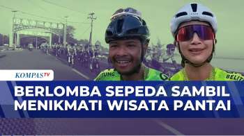 500 Peserta Meriahkan Ajang Balap Sepeda Internasional Di Belitung | KOMPAS SIANG