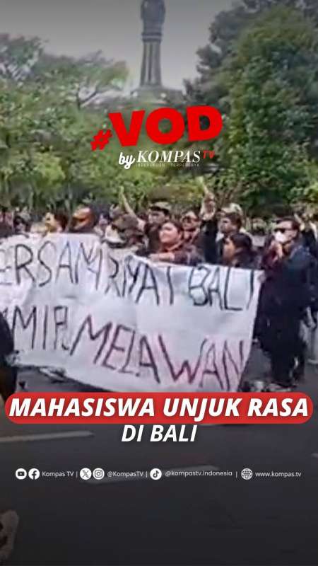 MAHASISWA UNJUK RASA DI BALI