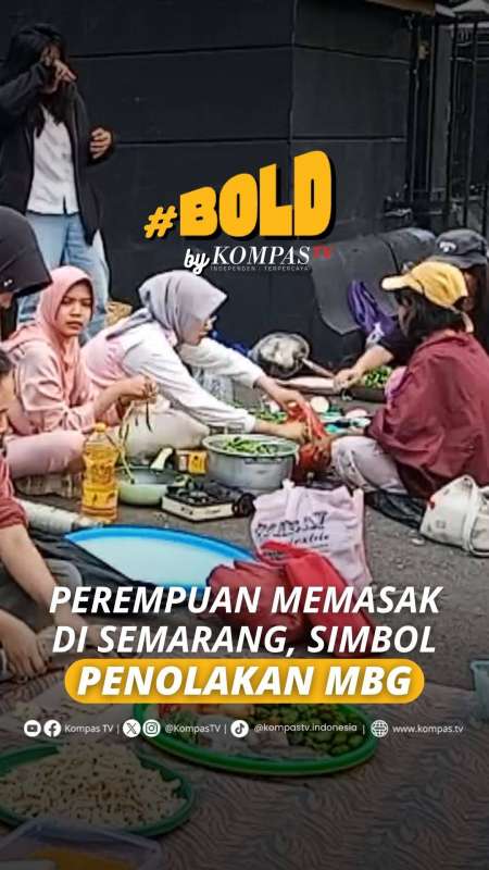 PEREMPUAN MEMASAK DI SEMARANG, SIMBOL PENOLAKAN MBG