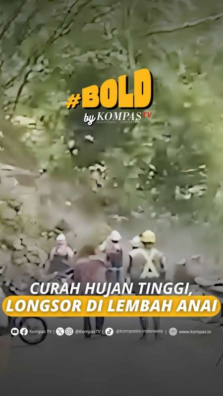 CURAH HUJAN TINGGI, LONGSOR DI LEMBAH ANAI
