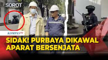 Aksi Menkeu Purbaya Dikawal Aparat Bersenjata Saat Sidak Perusahaan Baja China