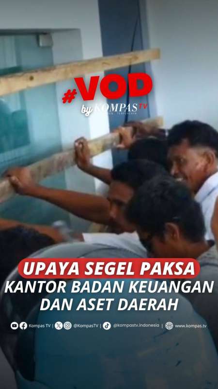 UPAYA SEGEL PAKSA KANTOR BKAD DI BUTON UTARA