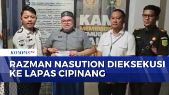 Razman Arif Nasution Resmi Jalani Hukuman 18 Bulan di Lapas Cipinang
