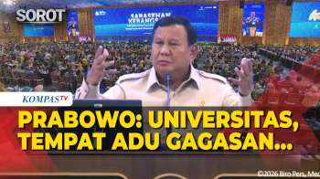 [FULL] Pidato Presiden Prabowo Di Depan Rektor: Universitas Tempat Adu Gagasan, Pandangan…