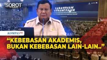 Presiden Prabowo: Kampus Tempat Kebebasan Akademis, Bukan Kebebasan Lain-Lain