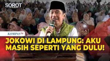 Jokowi Bertemu Warga Lampung: Masih Orang Kampung, Orang Desa