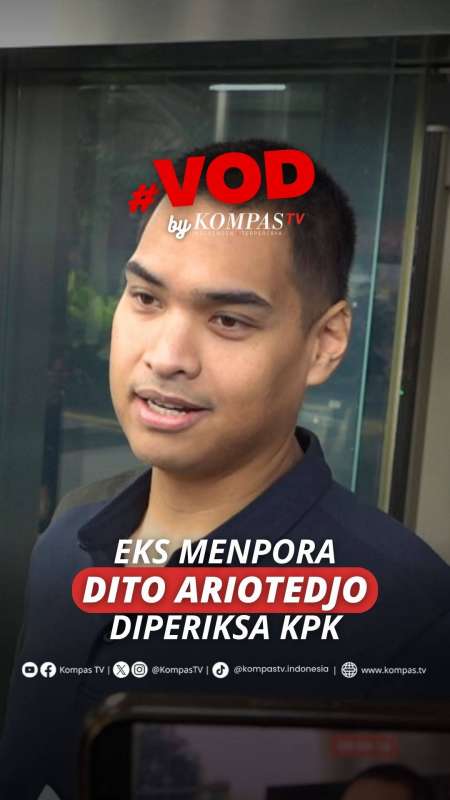 EKS MENPORA DITO ARIOTEDJO DIPERIKSA KPK