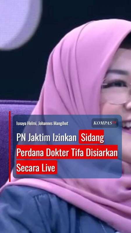 PN Jaktim Izinkan Sidang Perdana Dokter Tifa Disiarkan Secara Langsung