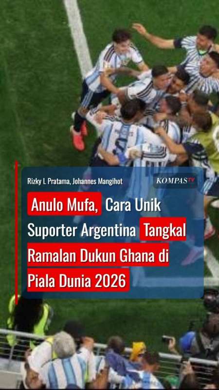 Anulo Mufa, Cara Unik Suporter Argentina Tangkal Ramalan Dukun Ghana Di Piala Dunia 2026