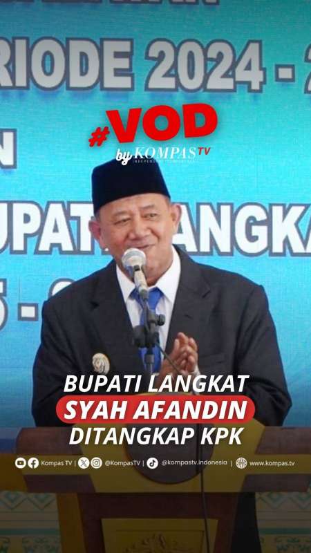 BUPATI LANGKAT TERJARING OTT KPK