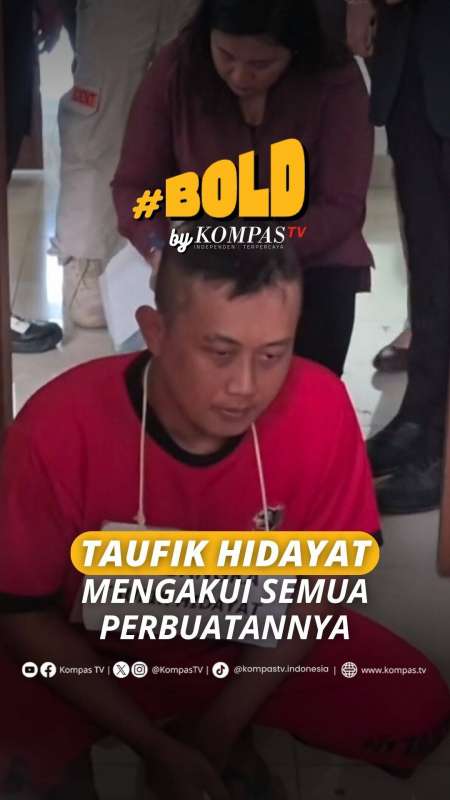 TAUFIK HIDAYAT MENGAKUI SEMUA PERBUATANNYA