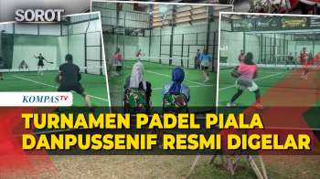 Resmi Digelar! Turnamen Padel Piala Danpussenif 2026 Berlangsung Tiga Hari Di Bandung