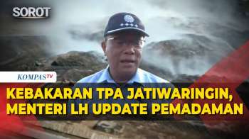 [FULL] Menteri LH Jumhur Cek Kebakaran TPA Jatiwaringin: Pemadaman Tinggal 3,6 Persen
