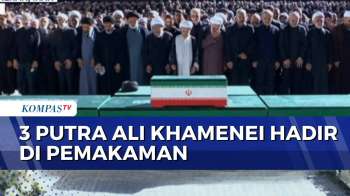 Tanpa Mojtaba, 3 Putra Ayatollah Ali Khamenei Muncul Di Upacara Pemakaman  | KOMPAS SIANG