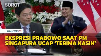 Ekspresi Presiden Prabowo Saat PM Singapura Ucap 'Terima Kasih Bapak' Pakai Bahasa Indonesia