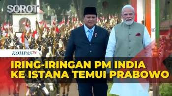 Iring-iringan PM India Narendra Modi Temui Presiden Prabowo Di Istana, Dikawal Pasukan Berkuda!