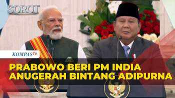 [FULL] Prabowo Beri Anugerah Bintang Adipurna Untuk PM India Narendra Modi Usai Bertemu Di Istana