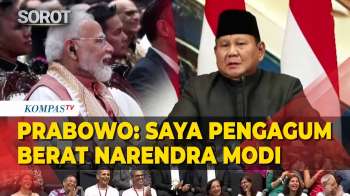 [FULL Terjemahan] Di Hadapan Komunitas India, Prabowo: Saya Pengagum Narendra Modi