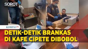 Detik-Detik Brankas Di Kafe Cipete Berhasil Dibobol, Ini Isinya