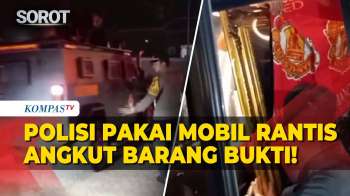 Polisi Pakai Rantis Barracuda Angkut Barbuk, Geledah Rumah di Sentul Terkait Kasus Korupsi & TPPU