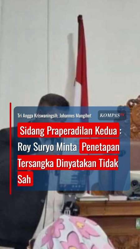 Sidang Praperadilan Kedua: Roy Suryo Minta Penetapan Tersangka Dinyatakan Tidak Sah
