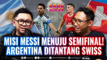 Laga Kejutan! Messi Ditantang Xhaka, Prediksi Argentina Vs Swiss di Piala Dunia 2026? | ARAH JUARA