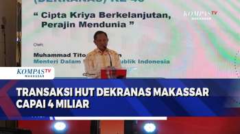 HUT Dekranas Ke-46 Di Makassar Catat Transaksi Rp4 Miliar, UMKM Dan Pariwisata Ikut Terdongkrak