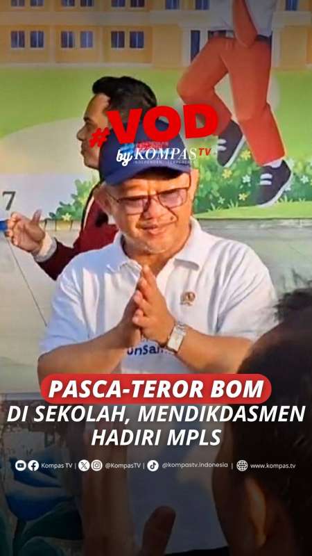 PASCATEROR BOM DI SEKOLAH, MENDIKDASMEN HADIRI MPLS