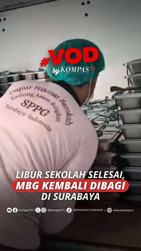 LIBUR SEKOLAH SELESAI, MBG KEMBALI DIBAGIKAN DI SURABAYA