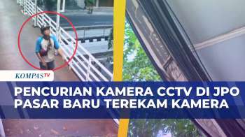 Tiga Orang Terekam Kamera, Rusak Dan Curi CCTV Jembatan Penyeberangan Orang Di Pasar Baru | BORGOL