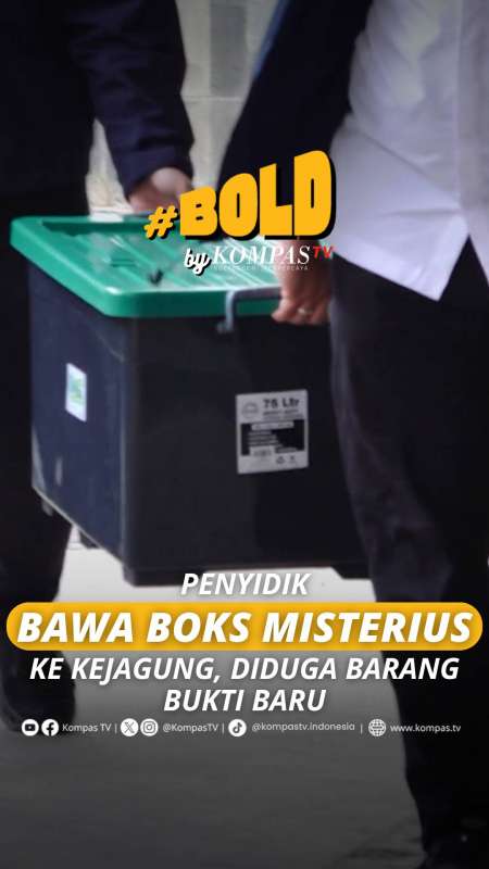 Bawa Boks Misterius Ke Kejagung, Diduga Barang Bukti Baru