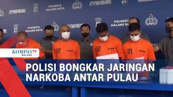 Polisi Tangkap Tersangka Jaringan Narkoba Antar Pulau
