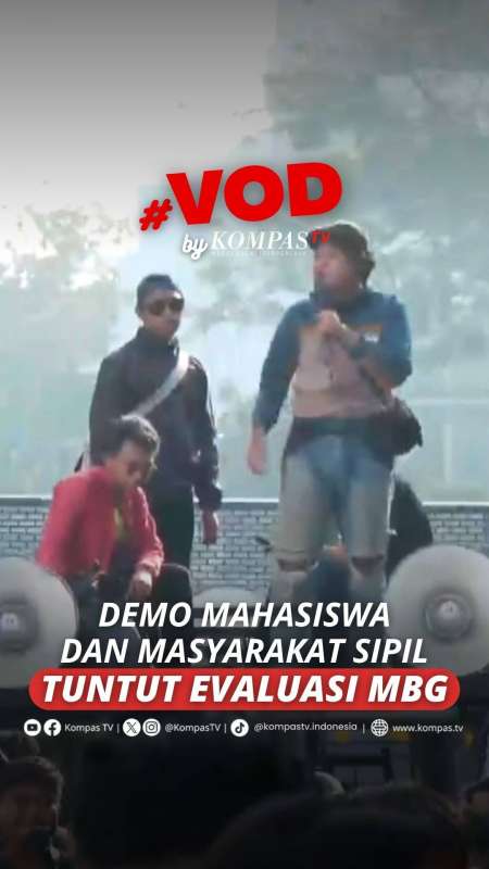 DEMO MAHASISWA DAN MASYARAKAT SIPIL TUNTUT EVALUASI MBG DI JAKARTA