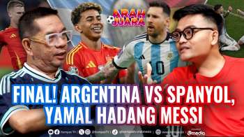 Panas! Argentina Vs Spanyol, Prediksi Bung Ropan: Messi Lawan Yamal Final Piala Dunia | ARAH JUARA