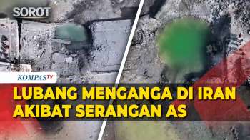 Lubang Menganga! Rudal AS Serang Jembatan Di Daratan Iran