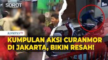 Marak Curanmor Di Jakarta, Kumpulan Aksi Pelaku Ditangkap Hingga Terekam CCTV