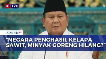 Presiden Prabowo Sebut Soal Kondisi Minyak Goreng Yang Sempat Hilang