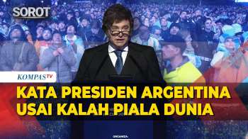 Presiden Argentina Umumkan Hari Libur Nasional Usai Kalah Piala Dunia