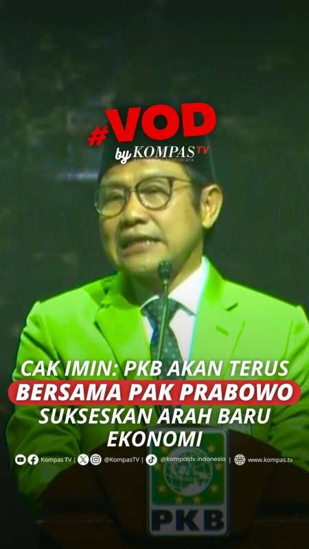 CAK IMIN: PKB AKAN TERUS BERSAMA PAK PRABOWO SUKSESKAN ARAH BARU EKONOMI