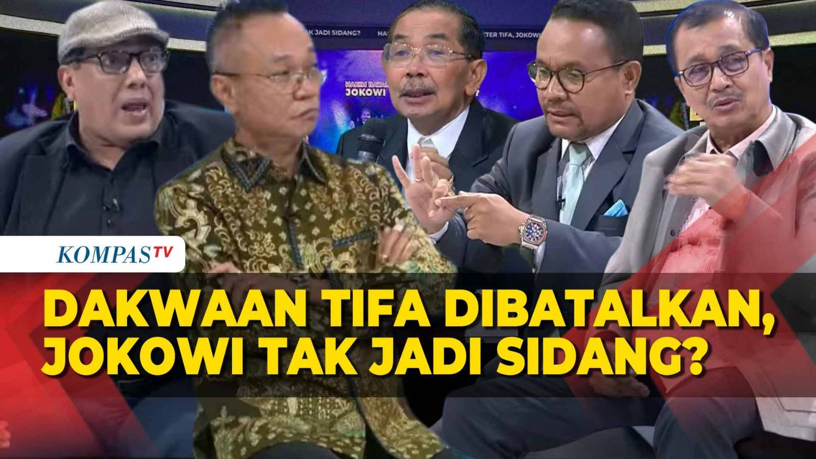 [FULL] Kuasa Hukum Jokowi & Roy-Tifa Hingga Binsar Gultom Soal Dakwaan Tifa Dibatalkan Hakim