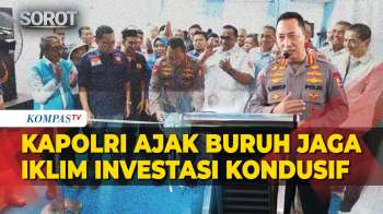 Kapolri Hadiri Peresmian Kantor Koalisi Besar Buruh Perjuangan Indonesia, Ajak Jaga Iklim Investasi