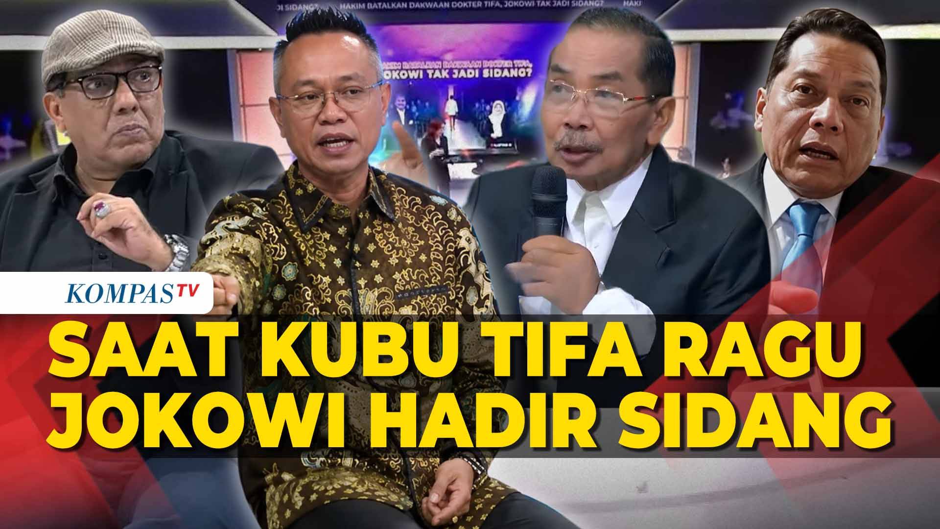 Panas! Debat Kuasa Hukum Jokowi Vs Tifa Soal Kehadiran Jokowi Di Sidang Kasus Ijazah